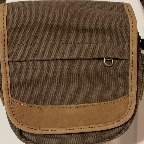 L.L. Bean Two-Tone Brown Crossbody Bag - Picture 2 of 12